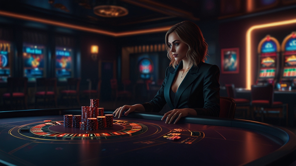 Bonus de bienvenue Winbit et offre sans dépôt dans un décor de casino