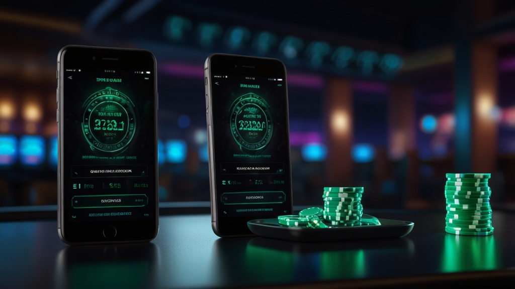 Saisie d’un Winbit Code Promo sur un compte de casino